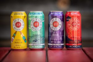 The Culture of Craft: Craft Breweries Thrive in Muskoka 4 LOB Brewing Co cans